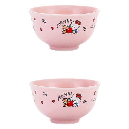 deeliz 캐릭터 그릇 12.7cm 2개입, 헬로키티, 1개