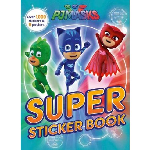 Pj Masks: Super Sticker Book Paperback, Sfi Readerlink Dist