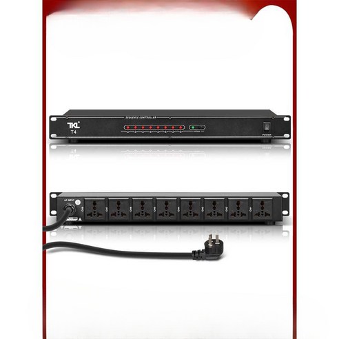 오후의쉼터 순차전원공급기 음향기기 SSL콘솔 프리즘사운드, 8+2 고출력 시퀀서(스크린 포함)