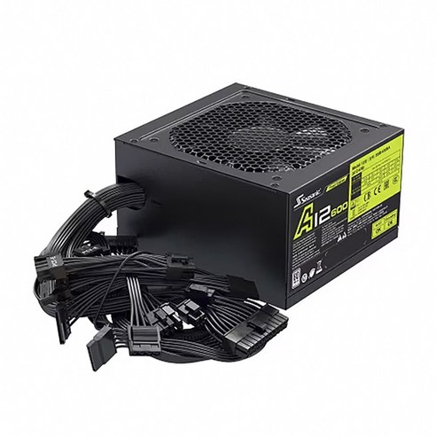 시소닉 A12-600 80PLUS 인증 230V EU용 +12V 싱글레일 파워서플라이