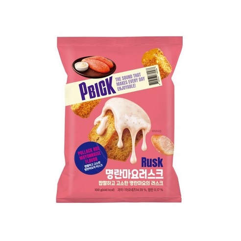 PBICK 명란마요러스크, 15개, 100g