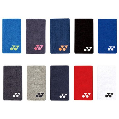 요넥스 손목아대 2024SS 249BN001U 1단 손목아대 손목밴드 오남스포츠, BLACK, 1개
