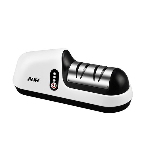 JVJH 조절식 전동 칼갈이 가정용 칼갈이 가위갈이 USB 충전식