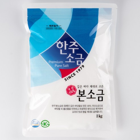 한주소금, 1kg, 6개