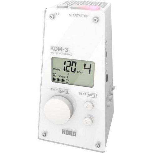 메트로놈 Korg Metronome KDM3WH 427287, White, KDM-3