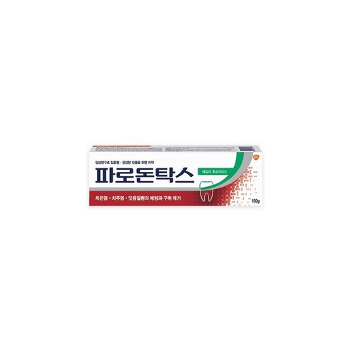 글락소스미스클라인 파로돈탁스 데일리 후로라이드 치약, 150g, 5개