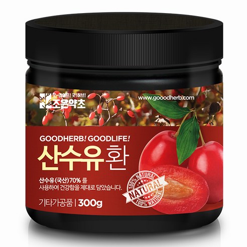 조은약초 프리미엄 산수유환, 300g, 1개