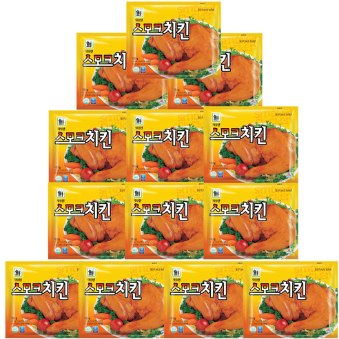 사조대림 스모크치킨, 8개, 180g