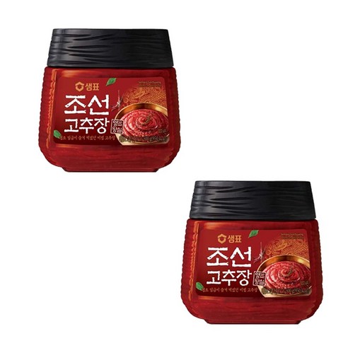 샘표 조선 고추장 500g 2개//된장, 4개