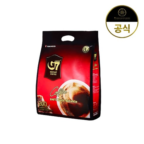 G7 베트남 블랙커피 2g x 200개입, 1개