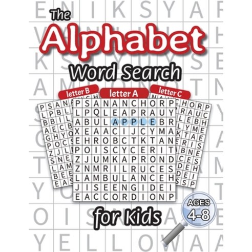 The Alphabet Word Search for Kids: (Ages 4-8) One Word Search for Every Letter of the Alphabet! Paperback, Engage Books, English, 9781774760956