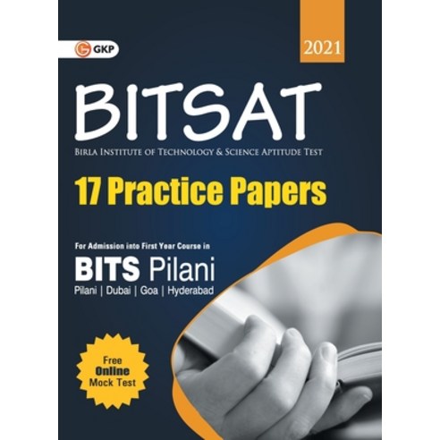 BITSAT 2021 - 17 Practice Papers Paperback, G.K Publications Pvt.Ltd, English, 9789390820504
