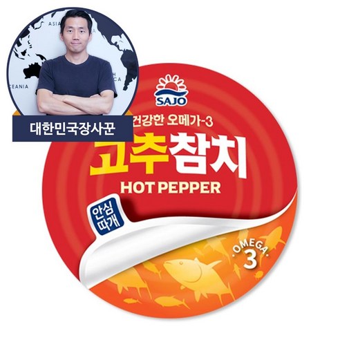 사조 고추참치 100g, 4개