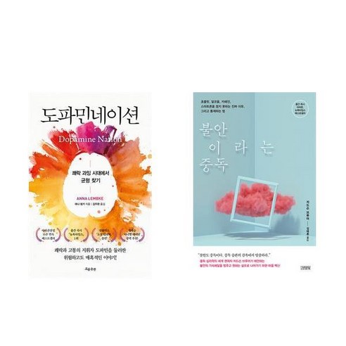 도파민네이션 + 불안이라는 중독 (전2권) 쾌락 과잉 시대에서 균형 찾기