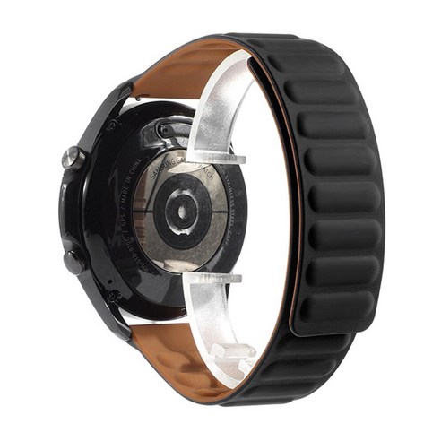 Garmin Vivomove 3 HR Luxe style Fenix Chronos 가민 스트랩 고무 자기 흡착 손목 밴드 20mm 22mm 퀵 릴리스 시계줄, #14