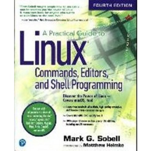 A Practical Guide to Linux Commands Editors and Shell Programming, Addison-Wesley Professional