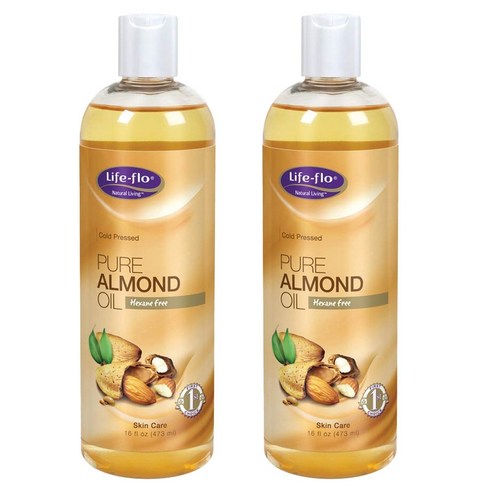 라이프플로헬스 퓨어 오일, 473ml, Almond, 2개