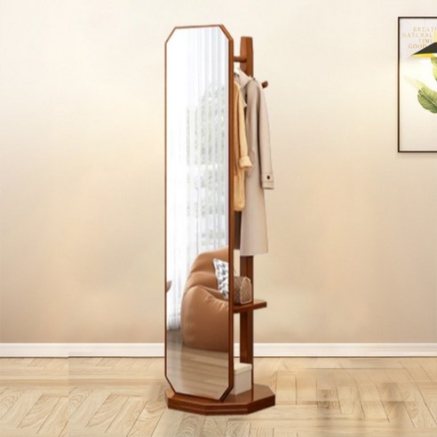 전신거울 행거 옷걸이 스탠드 전신 일체형 360도