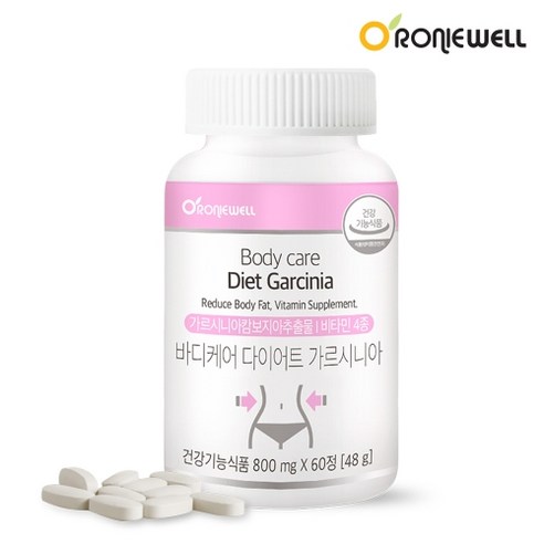 로니웰 바디케어 다이어트 가르시니아 800mg, 1, 60정
