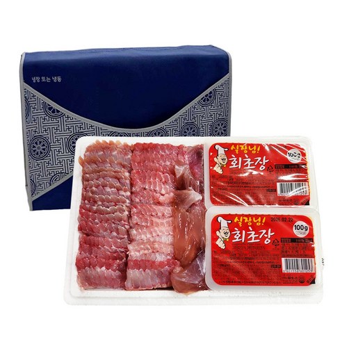 흑산도 홍어 선물세트 500g 1kg (고급 선물포장) 국산 삭힌홍어, 1개