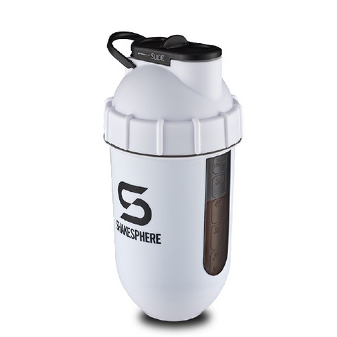 쉐이크스피어 프로틴쉐이커 쉐이크통 물통 물병 보틀 텀블러, 뷰 매트화이트, 뷰 매트화이트