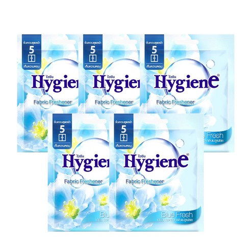 하이진 Hygiene 옷장용 차량용 방향제 5팩 1세트, 바이올렛 소프트, 5개, 8g