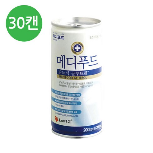 한국메디칼푸드 메디푸드 당뇨식 글루트롤, 200ml, 30개