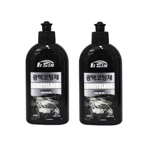 일신 자동차 광택제 코팅제 광택코팅제 물왁스 200ml 2개, 1개