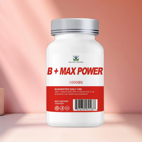 비타민 b 비맥스 파워 메타 제트 고함량 활성비타민 종합비타민 1000mg, 120정, 1개