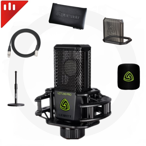 LEWITT LCT240 PRO 마이크 패키지: 당신의 목소리를 예술로!