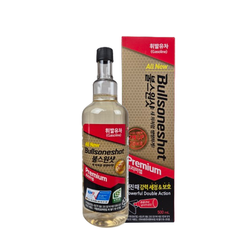 불스원 불스원샷 프리미엄 연료첨가제 500ml (휘발유용/ 경유용), 1개, 디젤/경유