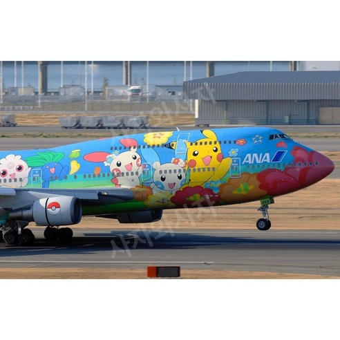 JC wings 1:200 ANA 포켓몬스터 피카츄 B747-400 JA8956 JC wings 1:200 ANA 포켓몬스터 피카츄 B747-400 JA8956