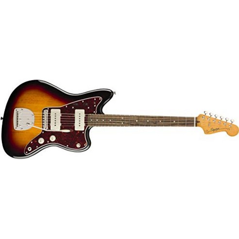 Squier by Fender Electric Guitar Classic Vibe ''60s Jazzmaster Laurel Fingerboard 3-Color Sunburst