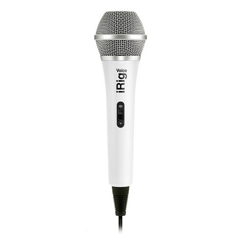 IK Multimedia iRig Voice - White 모바일 핸드 헬드 마이크 [국내 정품]