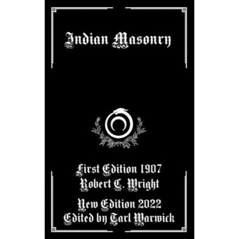 (영문도서) Indian Masonry Paperback, Independently Published, English, 9798799568801