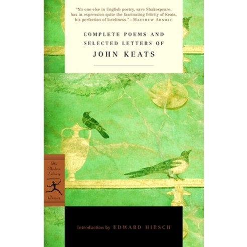 (영문도서) Complete Poems and Selected Letters of John Keats Paperback, Modern Library, English, 9780375756696
