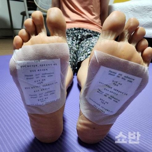 쇼반 발바닥패치 목초수액 시트 50p 100p 빠른배송, 50매, 1개