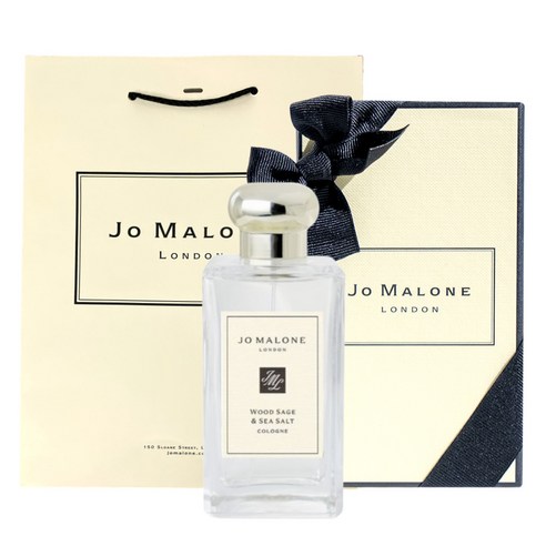 [JOMALONE 정품] 조말론 우드세이지 앤 씨솔트 선물포장 선물박스 쇼핑백, 1개, 30ml