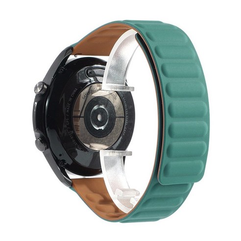 Garmin Vivomove 3 HR Luxe style Fenix Chronos 가민 스트랩 고무 자기 흡착 손목 밴드 20mm 22mm 퀵 릴리스 시계줄, #2