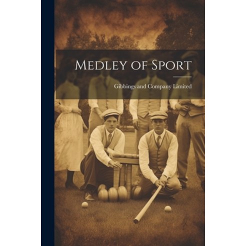 (영문도서) Medley of Sport Paperback, Legare Street Press, English, 9781022686854