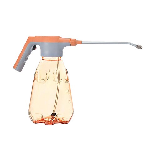AFBEST 가정용 살균을위한 2L 전기 스프레이 병 핸드 홀더 안개 분무기 청소 Usb 식물 기선 분무기-오렌지, 1개