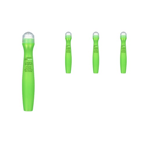 가르니에 스킨 리뉴 안티-퍼프 아이 롤러 2X 카페인 + 민트 추출물, 15ml, 4개