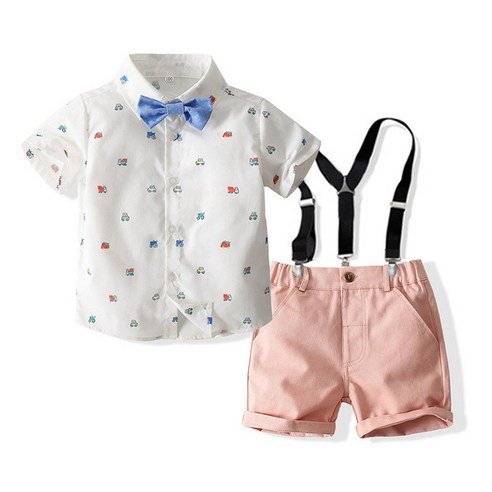 베이비맥스 남아용 헤리온 반팔 정장세트