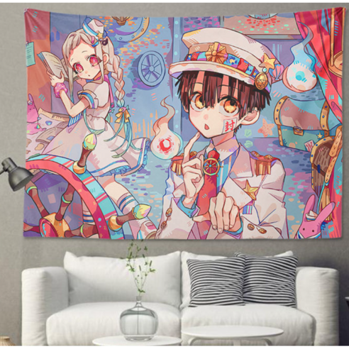 지박소년 하나코군 패브릭포스터 캐릭터 거실&침실 그림 벽장식 인테리어 소품, 11
