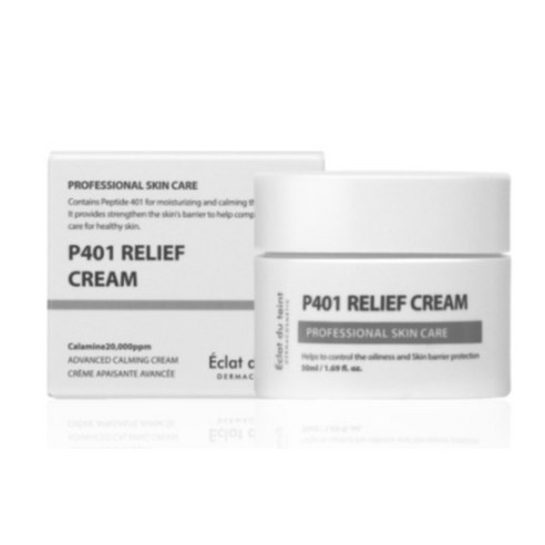 에끌라뒤땅 P401 릴리프 칼라민 크림 50ml, 2개 – 한국어