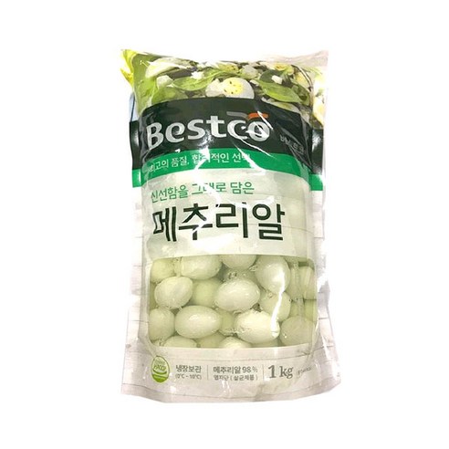 (냉장)베스트코깐메추리알 1kg, 1개, 풍성 본상품선택