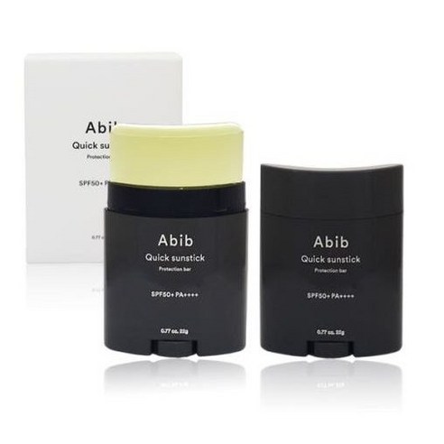아비브 퀵 선스틱 프로텍션 바 SPF50+ PA++++, 22g, 2개