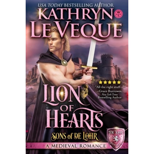 (영문도서) Lion of Hearts Paperback, Kathryn Le Veque Novels, Inc., English, 9781963585049