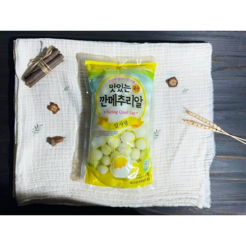참맛종합식품 깐메추리알1kg(화인푸드라인), 1개