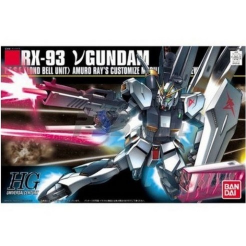 반다이 HGUC086 1/144 뉴 건담 BD153143, 1개